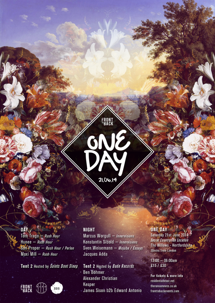 One Day flyer large