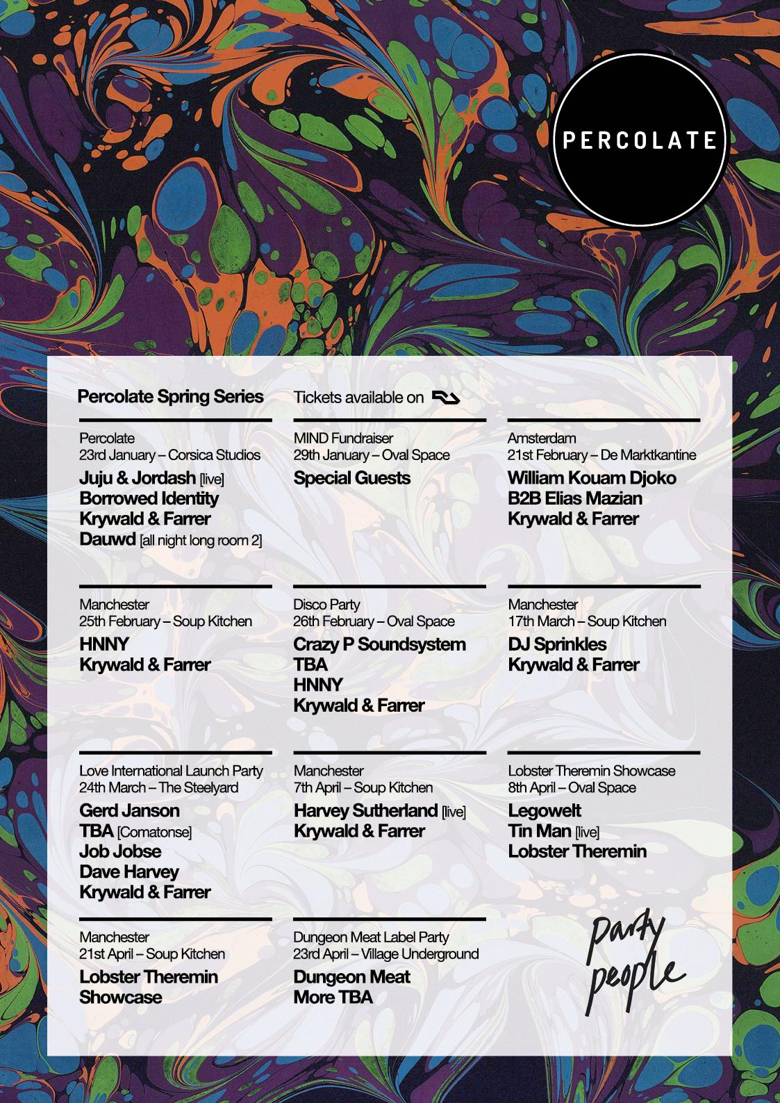 Percolate _srping_series_16